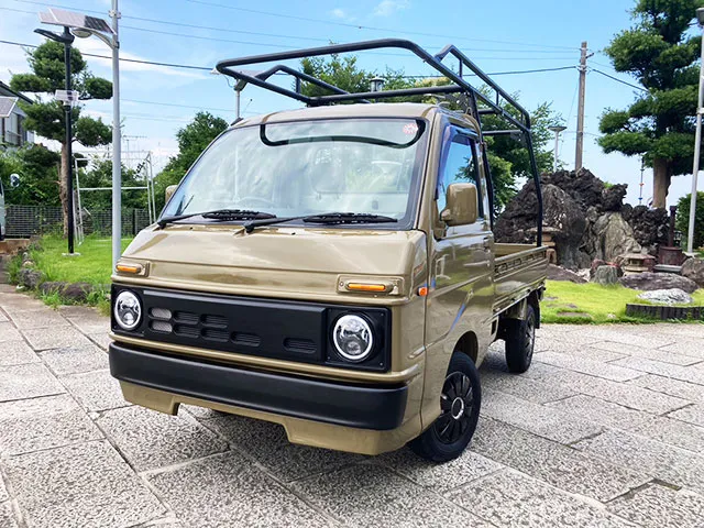 ダイハツ ハイゼット レトロカスタム キャリア搭載 2005年式｜r517base