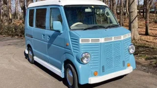 スズキエブリィ 水色 フレンチバス仕様 2014年式｜r504 - キッチンカー